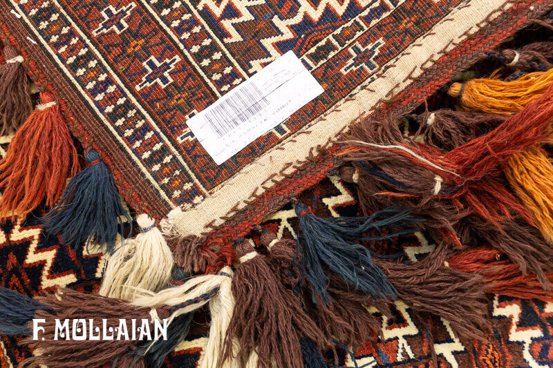 Antique Turkmen Asmalik Yomut Rug n°:44075003